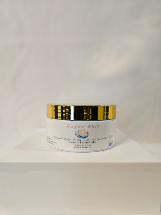 Whipped Body Butter with Sun Protection (SPF 14) - Lemon Poundcake